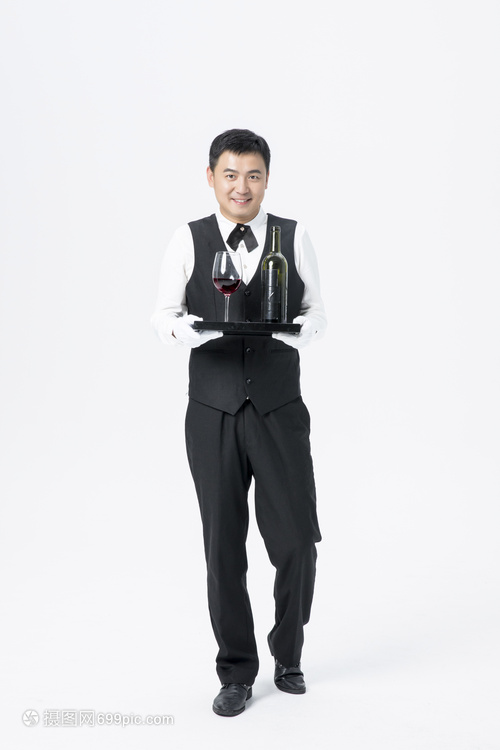 紅酒展示 餐飲服務(wù)中男服務(wù)員的專業(yè)藝術(shù)